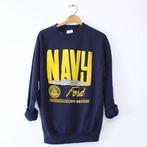 Vintage United States Navy USS Ford Sweatshirt XL